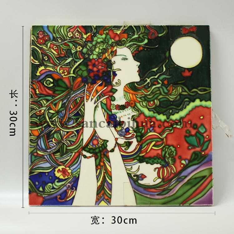 歐式三彩壁畫尺寸