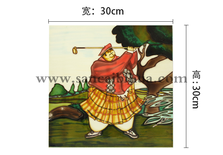 人物壁畫瓷板畫尺寸