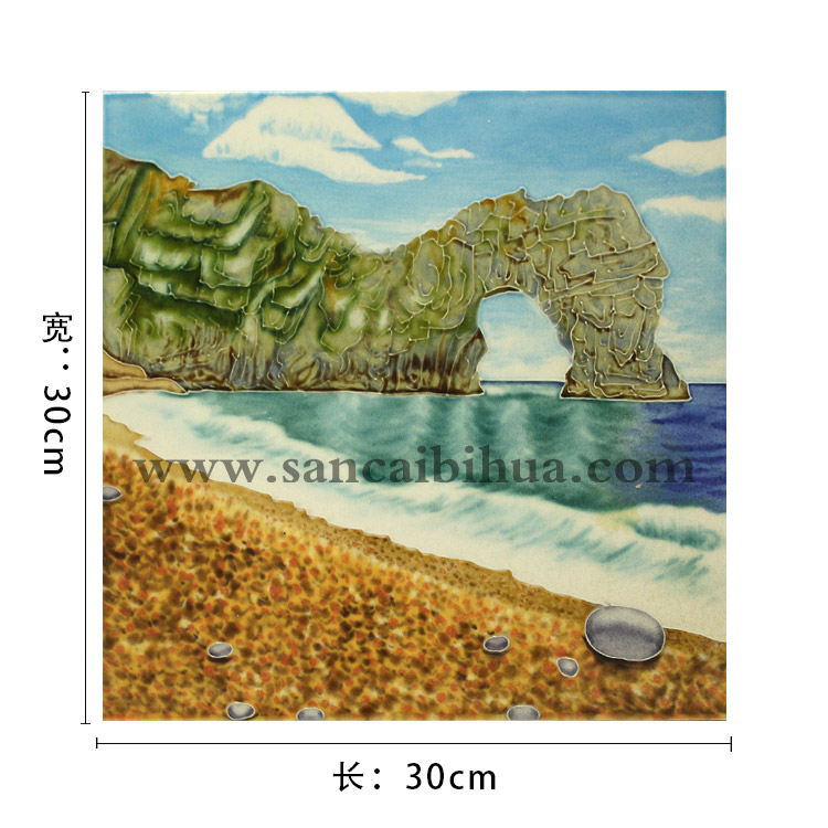 山水風景瓷板畫尺寸