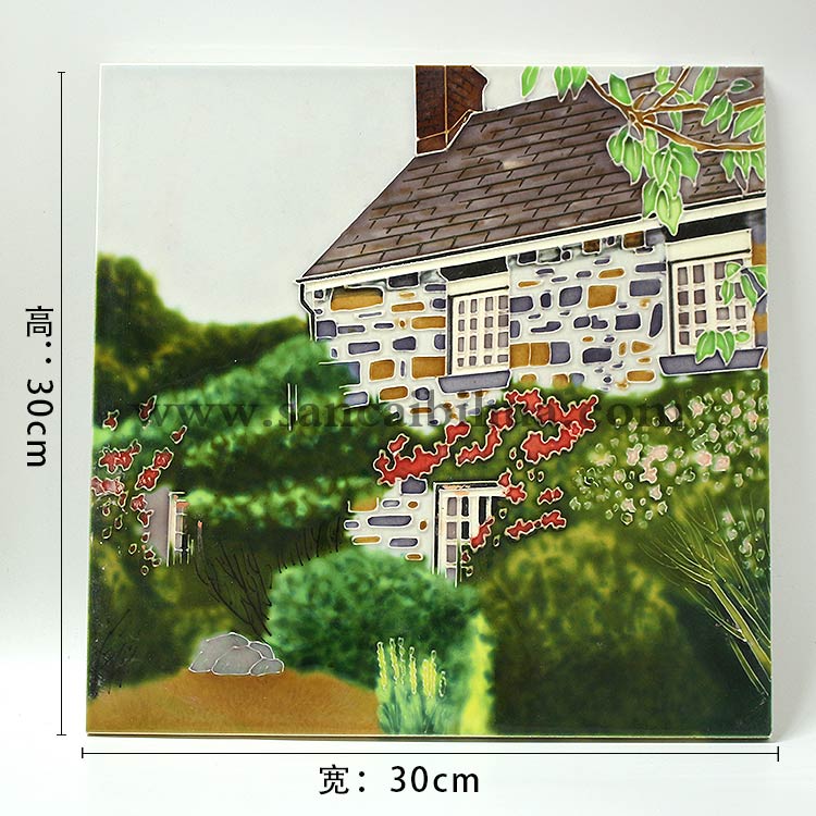 西洋風(fēng)景瓷板畫尺寸