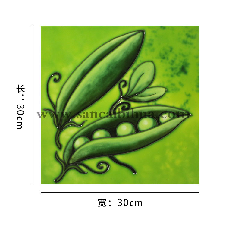 三彩瓷板畫尺寸